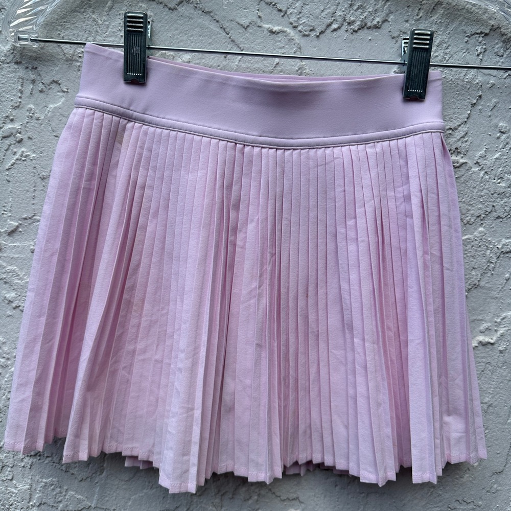 Lululemon Varsity High-Rise Pleated Tennis Skirt Women 0 Pink Mini Activewear